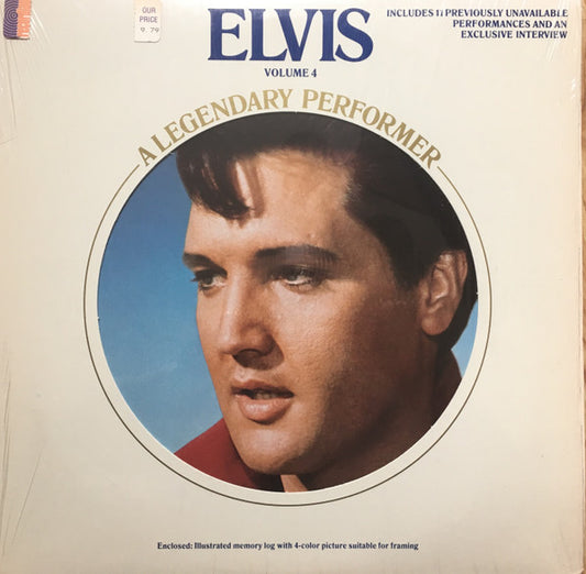 Elvis Presley – A Legendary Performer - Volume 4 LP