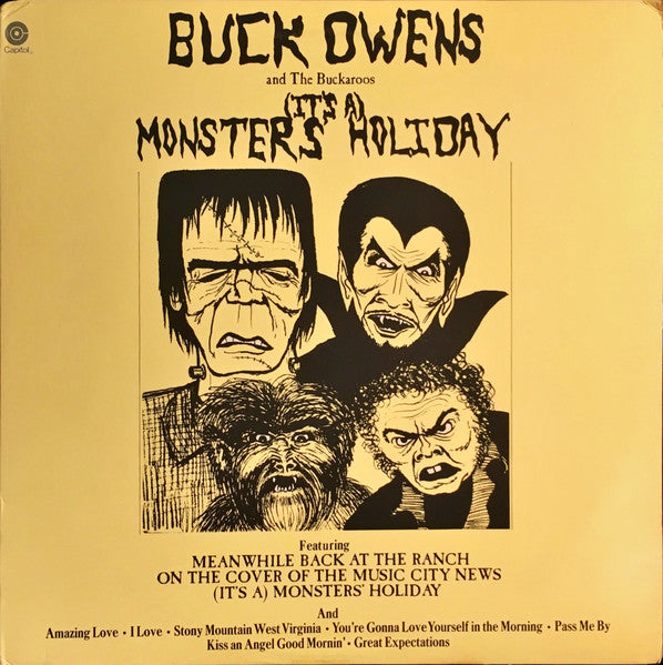 Buck Owens And The Buckaroos – (It's A) Monsters' Holiday LP
