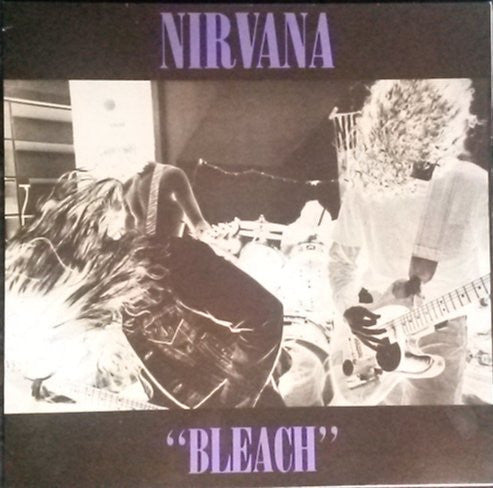 Nirvana - Bleach (2013 Australia pressing, red vinyl) LP