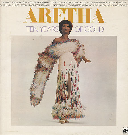 Aretha Franklin – Ten Years Of Gold LP