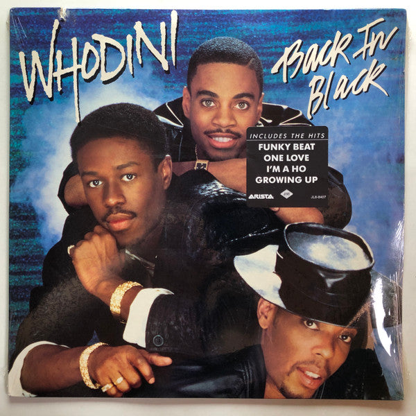 Whodini – Back In Black LP