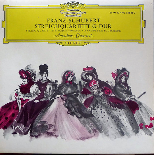 Franz Schubert - Amadeus-Quartett – Streichquartett G-dur LP