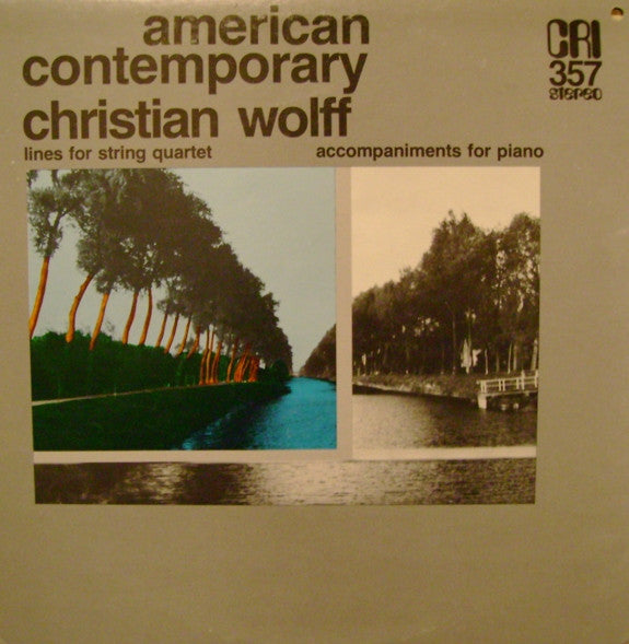 Christian Wolff - Lines For A String Quartet LP