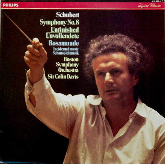 Schubert / Sir Colin Davis – Symphony No. 8 Unfinished LP