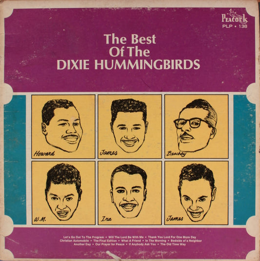 The Dixie Hummingbirds – The Best Of The Dixie Hummingbirds (1980 pressing) LP