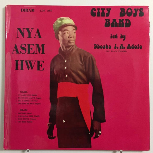 City Boys Band Of Ghana – Nya Asem Hwe LP