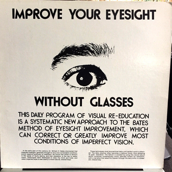 No Artist – Improve Your Eyesight Without Glasses