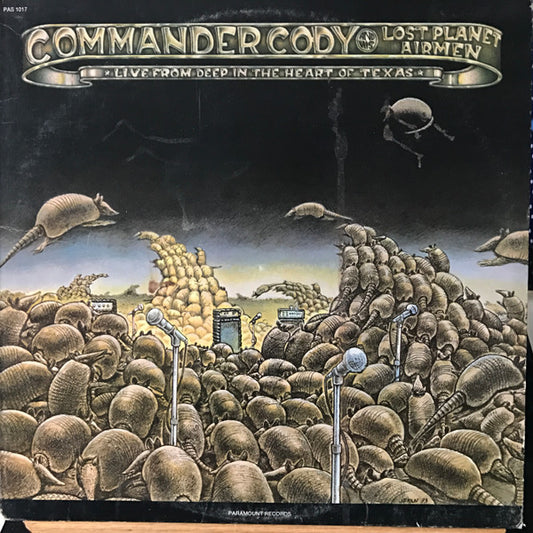 Commander Cody And His Lost Planet Airmen – Live From Deep In The Heart Of Texas LP