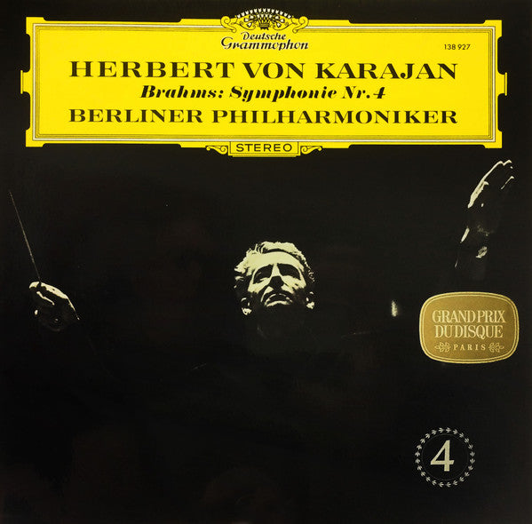 Brahms / Herbert von Karajan / Berliner Philharmoniker – Symphonie Nr.4 LP