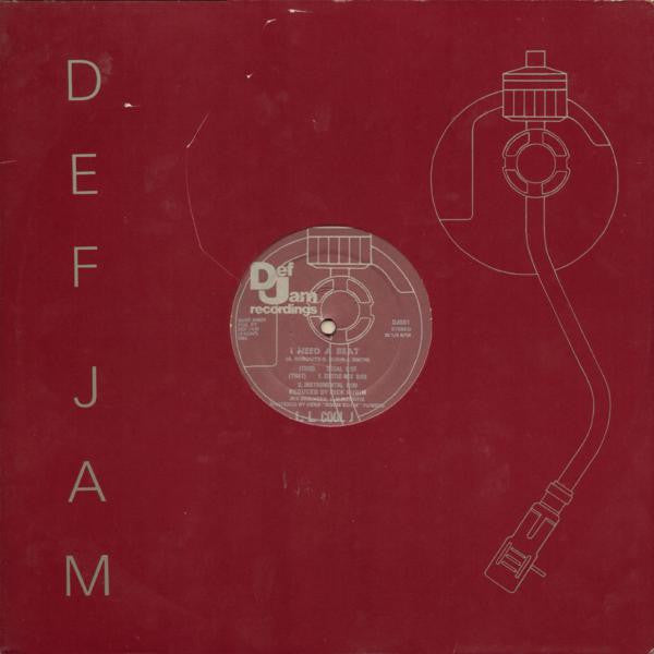 L. L. Cool J – I Need A Beat 12"