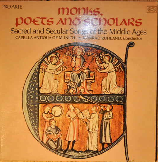 Capella Antiqua München / Konrad Ruhland – Monks, Poets And Scholars LP