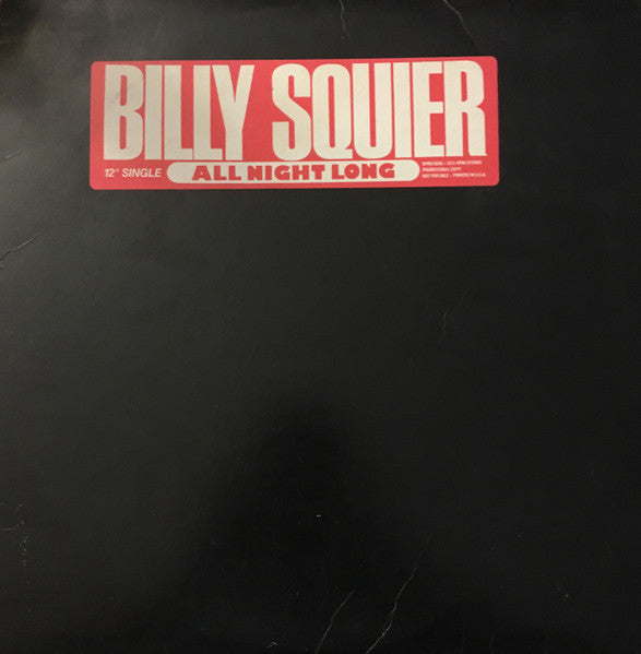 Billy Squier – All Night Long Promo 12"
