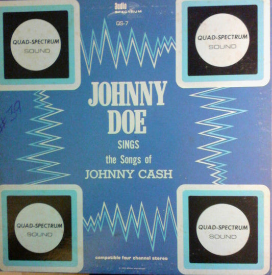 Johnny Doe – Sings The Songs Of Johnny Cash LP