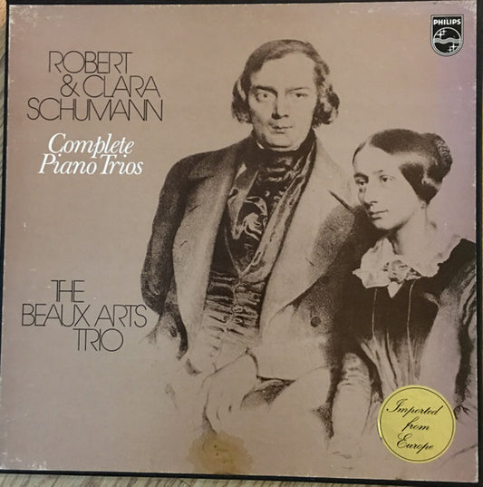 Robert & Clara Schumann / Beaux Arts Trio – Complete Piano Trios (2 LP)