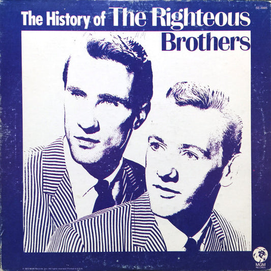 The Righteous Brothers – The History Of The Righteous Brothers LP