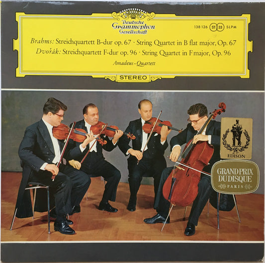 Brahms / Dvořák –  Streichquartett B-dur Op. 67 ‧ Streichquartett F-dur Op. 96 LP