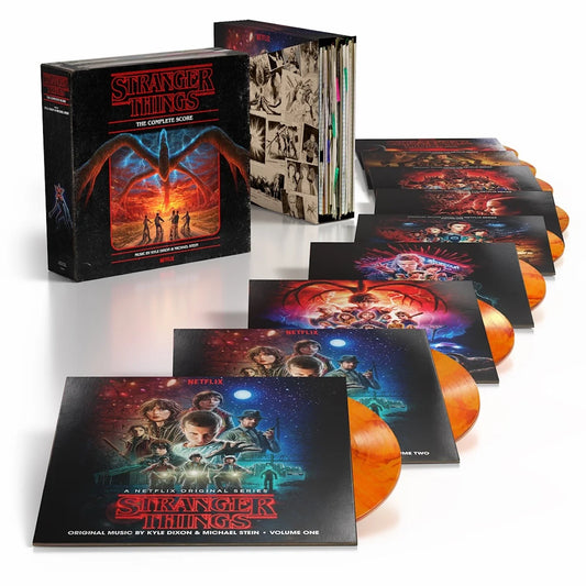Pre-order - Kyle Dixon / Michael Stein - Stranger Things: The Complete Score (17 LP box, colored vinyl)