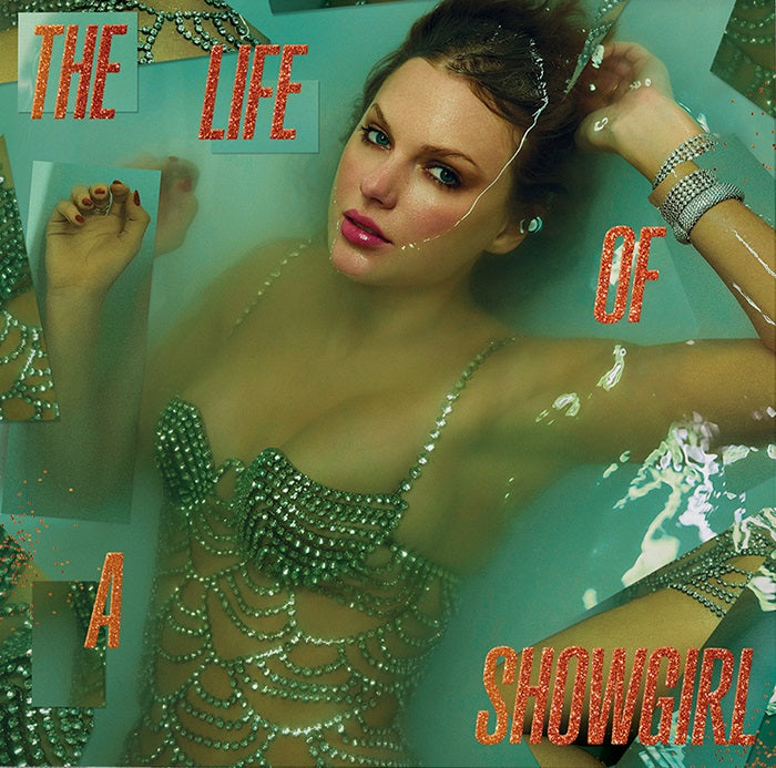 Taylor Swift - The Life Of A Showgirl (Sweat and Vanilla Perfume Portofino Orange Glitter Vinyl