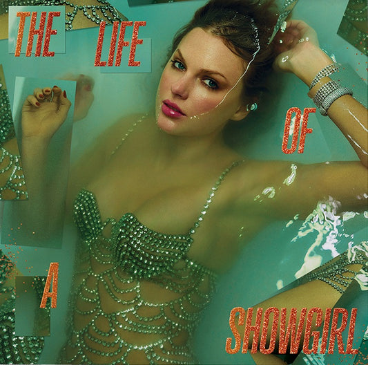 Taylor Swift - The Life Of A Showgirl (Sweat and Vanilla Perfume Portofino Orange Glitter Vinyl