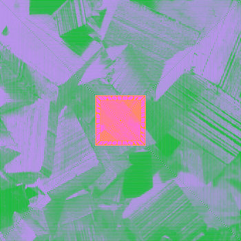 Spacemoth - Inward Eye (pink/green marble vinyl)
