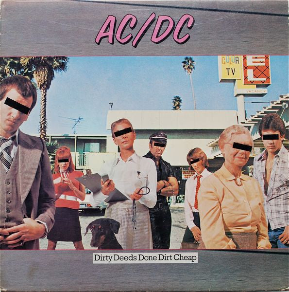 AC/DC - Dirty Deeds Done Dirt Cheap LP