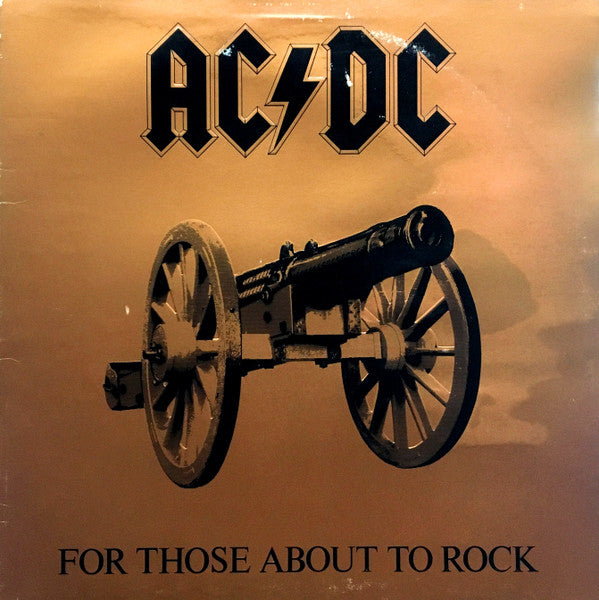 AC/DC - For Those About To Rock We Salute You LP