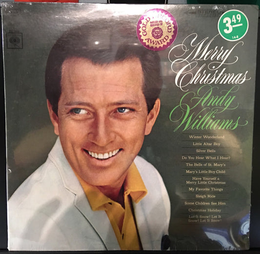 Andy Williams - Merry Christmas LP