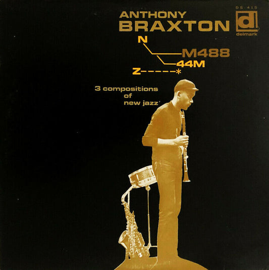 Anthony Braxton – 3 Compositions Of New Jazz (1968 pressing) LP