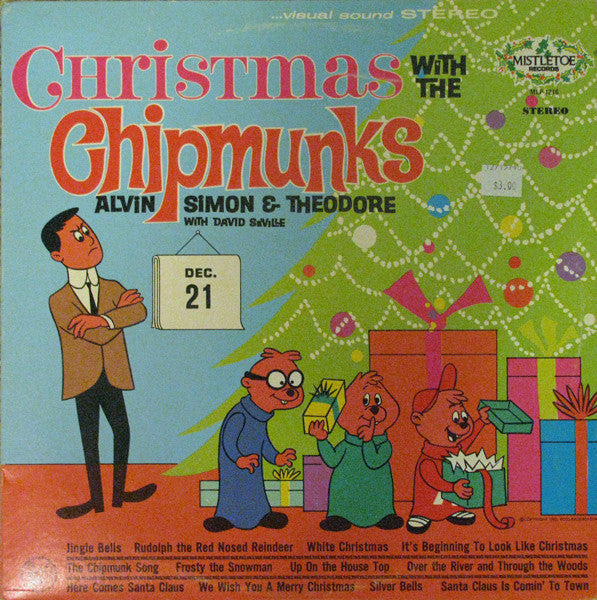 Chipmunks - Christmas With Chipmunks LP