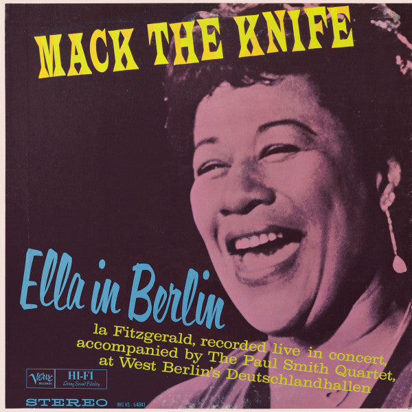 Ella Fitzgerald - Mack the Knife: Ella in Berlin - LP