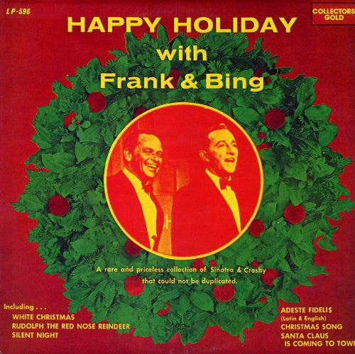 Frank Sinatra and Bing Crosby - Happy Holiday With Frank & Bing LP