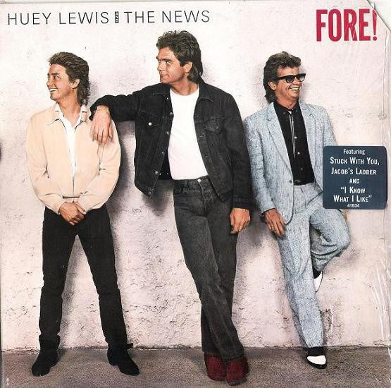 Huey Lewis & The News - Fore! LP