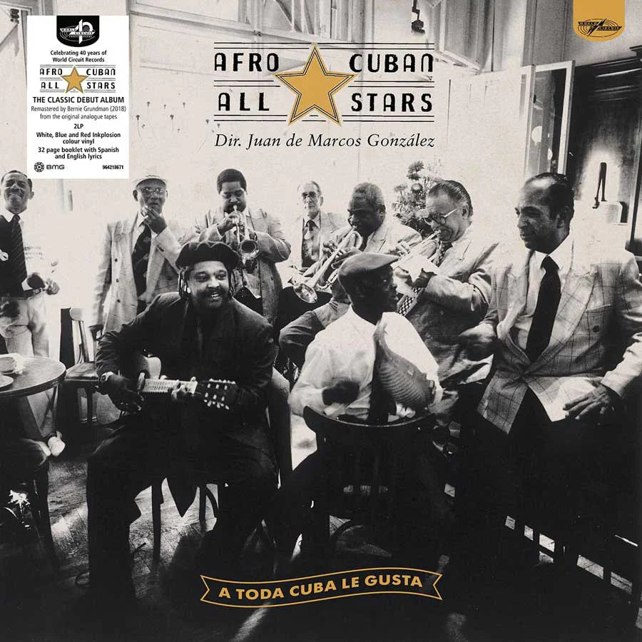 Afro-Cuban All Stars - A Toda Cuba Le Gusta (white/blue/red vinyl)
