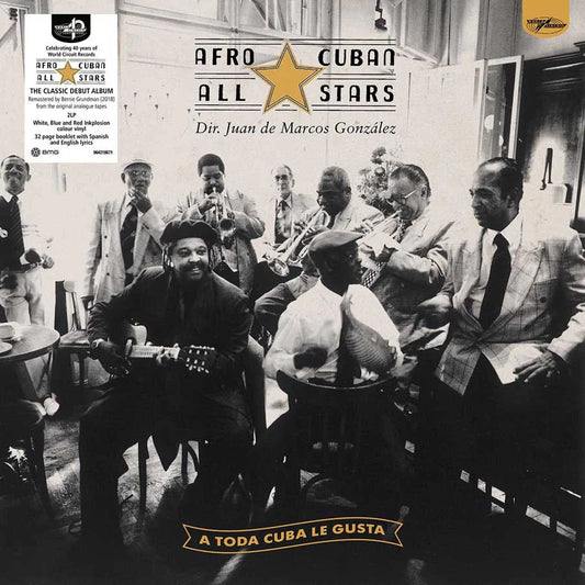 Afro-Cuban All Stars - A Toda Cuba Le Gusta (white/blue/red vinyl)