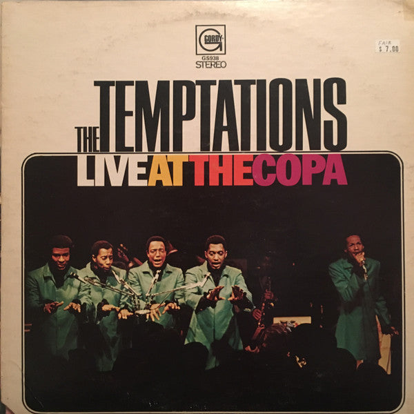 The Temptations - Live At The Copa LP
