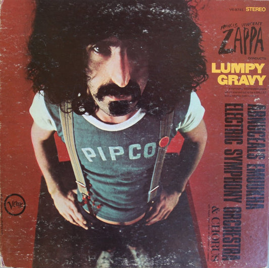 Francis Vincent Zappa - Conducts The Abnuceals Emuukha Electric Orchestra & Chorus - Lumpy Gravy (Promo)  LP