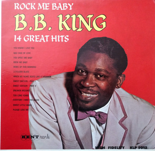 B.B. King - Rock Me Baby LP