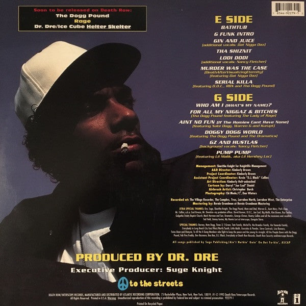 Snoop Doggy Dogg - Doggystyle (1993 Reissue) LP