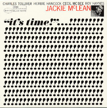 Jackie McLean – It's Time! (1965 Stereo Pressing) LP