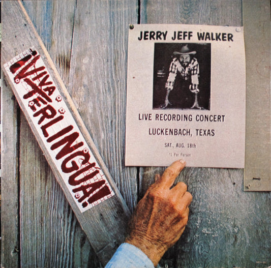 Jerry Jeff Walker - Viva Terlingua! LP