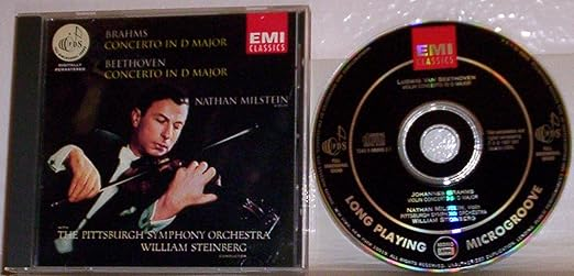 Nathan Milstein - Brahms Concerto in D & Beethoven Concerto in D