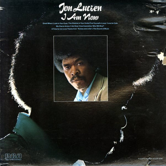 Jon Lucien – I Am Now LP