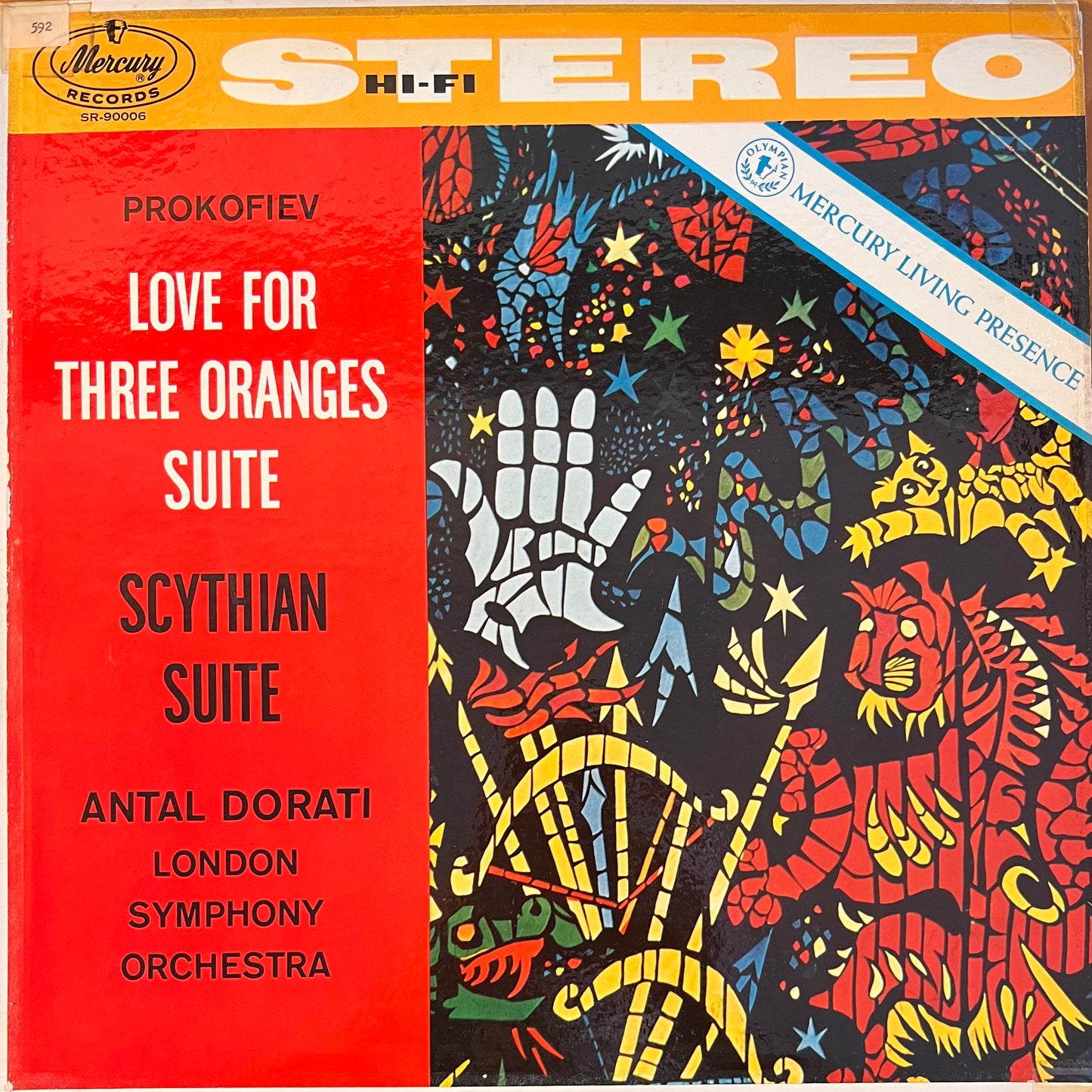 Prokofiev / Antal Dorati - Love For Three Oranges Suite LP