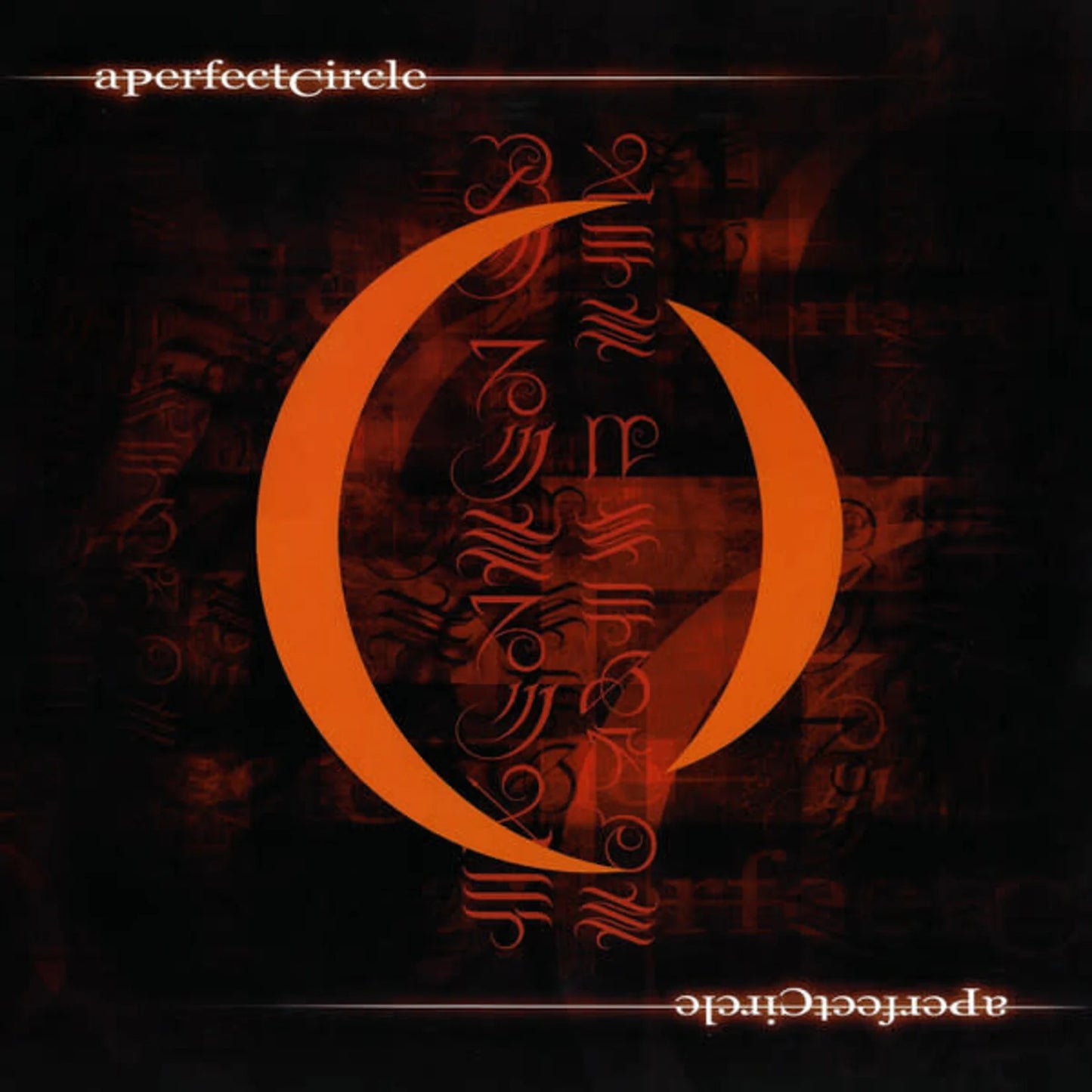 A Perfect Circle - Mer De Noms [RSD Essentials Orange w/Black White & Yellow Splatter]