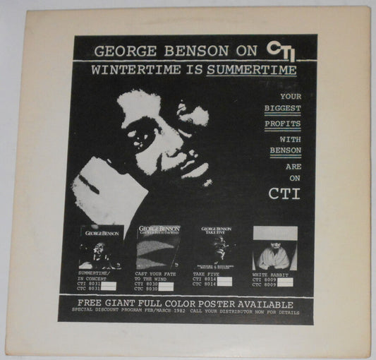 George Benson – Wintertime Is Summertime 12"