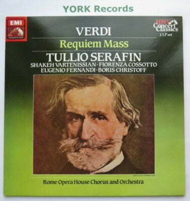 Verdi, Tullio Serafin – Requiem Mass 2LP