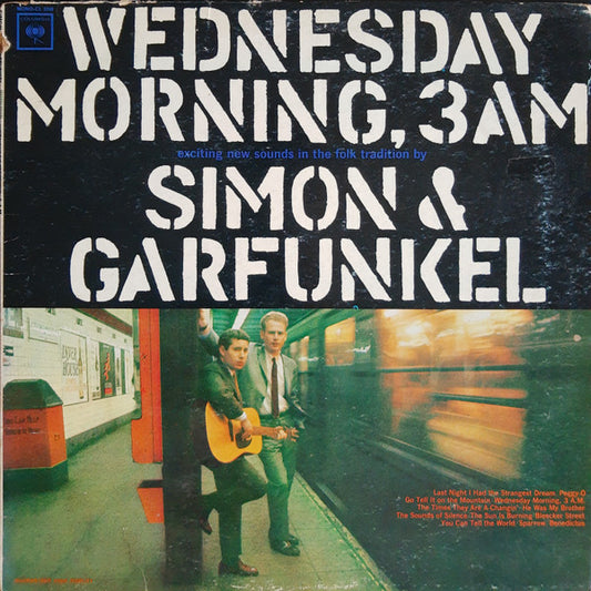 Simon & Garfunkel - Wednesday Morning, 3 AM LP