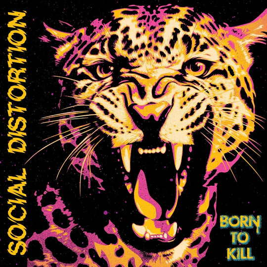 Social Distortion - Born to Kill [Indie Exclusive Pink & Yellow Vinyl with Alternative Art Print]