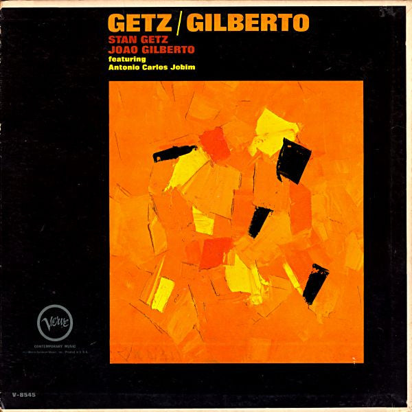 Stan Getz, Joao Gilberto, Antonio Carlos Jobim - Getz / Gilberto LP