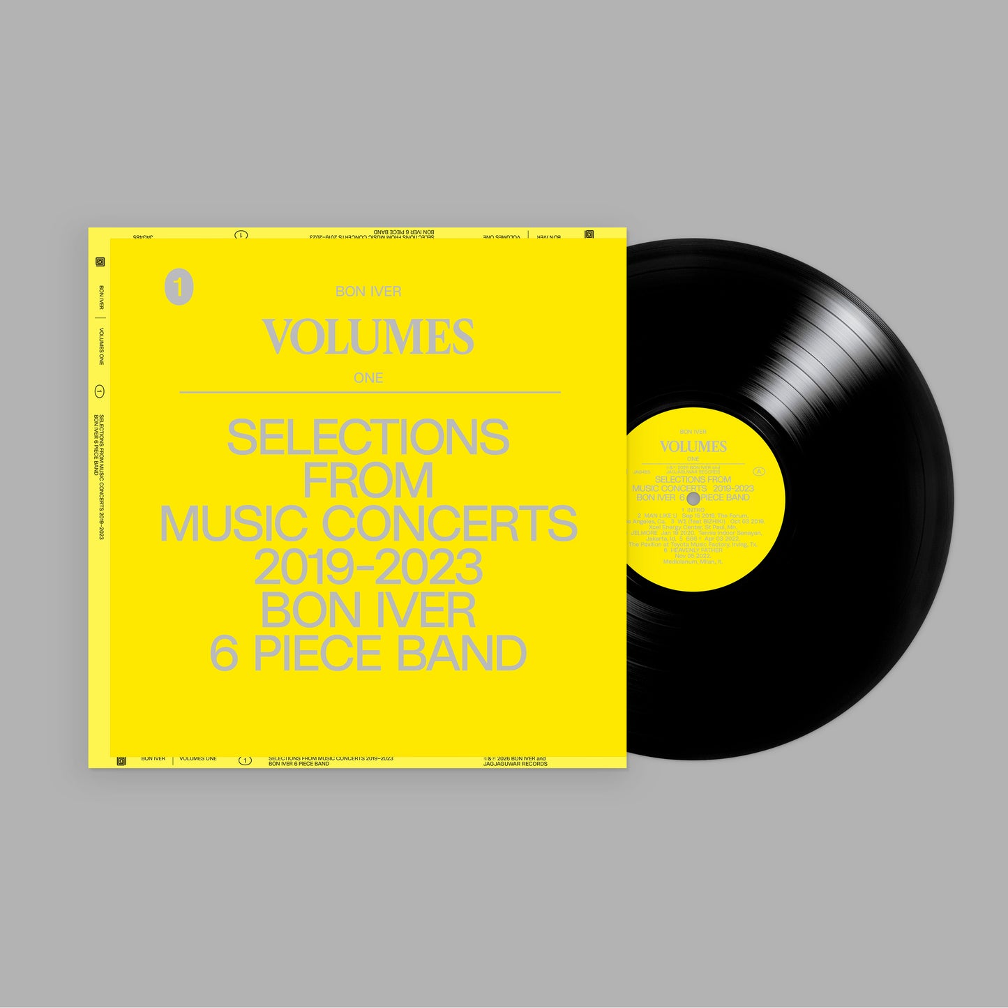 Pre-order: Bon Iver - VOLUMES: ONE